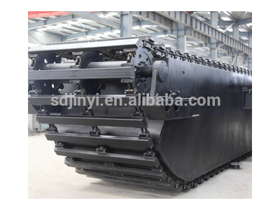 3 Chain Floating Pontoon of Amphibious Excavator for sale