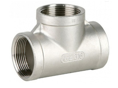 Stainless Steel BSP Thread Equal Tee and other pipe fittings