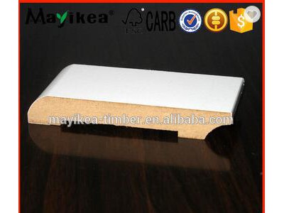 Factory directly provide customized size durable cheap white mdf moulding