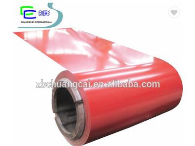 Wholesale PPGI prepainted /color coated steel metal roof sheet tile steel coils from boxing