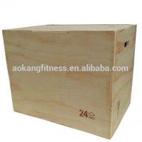 Best quality gym wooden plyometric boxes