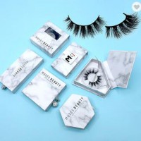 High Quality Siberian 3D Synthetic Mink Lashes With Custom Box