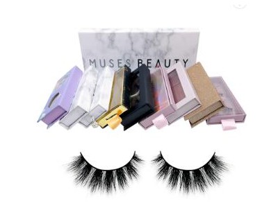 Wholesale 3D Fluffy 100% Custom Fur Faux Silk Magnetic Vendor Real Mink Eyelash