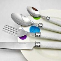 plastic spoon in flatware sets stainless steel