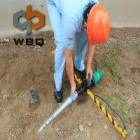 Mini Electric Pile Driver For small ground anchor HD -03