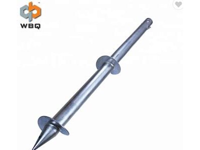 solar ground screw pole anchor pile