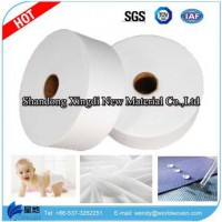 Manufacturer-High Quality Cotton soft Spunbond Hydrophobic Non Woven Fabric Roll Raw