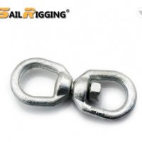 G402 drop forged galvanized chain swivel