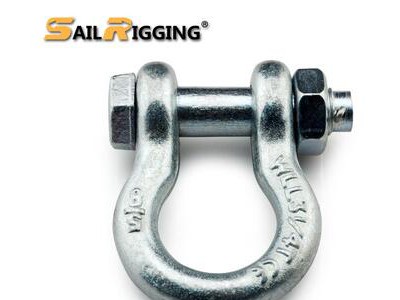 rope hardware u.s type g2130 bow shackle