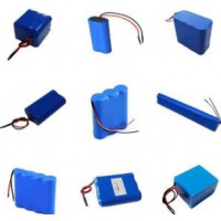 Customized 7.4v portable rechargeable 18650 li ion battery pack