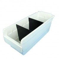 practical plastic spare parts box and screw storage bins with PP divider