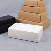 Brown Kraft Craft Paper Gift Box Packing