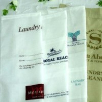 Hotel special white non-woven laundry bag