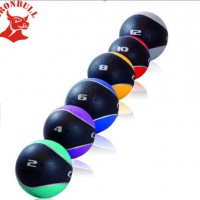 Two Colorful Durable Rubber Medicine Ball