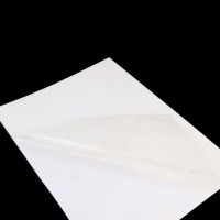 Glossy Coated Transparent Pvc Self Adhesive Holographic Paper Foil Sticker A4