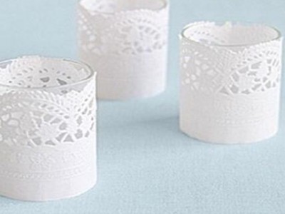 10.5 inch DIY crafts white round paper doilies