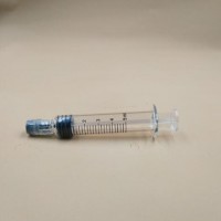 Hot selling 1ml thc oil glass syringe with luer lock