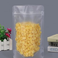 Frosted transparent self - sealing bag snack bag sealed plastic bag