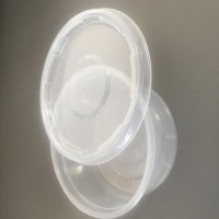 8oz/240ml PP clear disposable plastic Deli series salad/dish/soup cup with PP clear lid