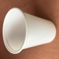 32oz/1050ml PP white disposable plastic pop-corn/sauce/dessert/soup pacling portion jar with lid