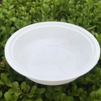 Injected 800ml PP white disposable plastic rice/soup/salad/noodle packing bowl