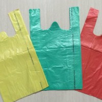 Plastic Grocery Vest shopping bag