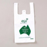 supermarket hdpe/ldpe plastic t shirt grocery shopping bags on roll