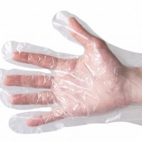 PE Material and HDPE Outer Material disposable hdpe gloves