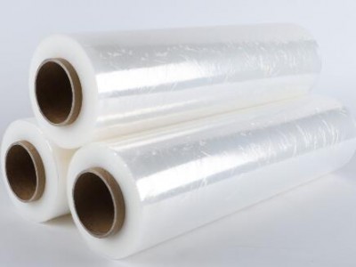 High Tensile 1.5mic 5mic casting Transparent Stretch wrapping Film for manul and machine