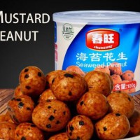 China roasted peanut snack Seaweed canned peanut 100g
