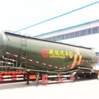 Heavy Loading Capacity 45 Cbm Cement Bulker Trailer