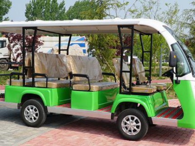 custom new energy electric four-wheeled sightseeing tourist bus car