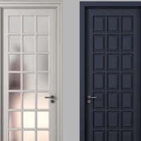 All aluminum interior door series 6