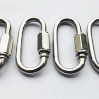 Stainless steel rigging production-link ring