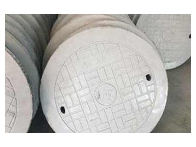 Steel fiber cement manhole cover