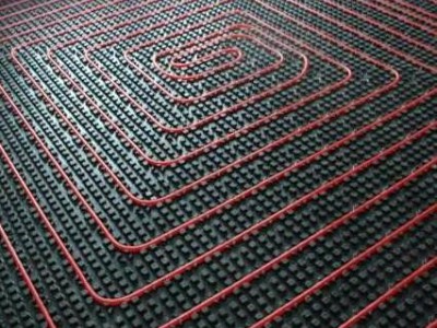 Floor heating pipe