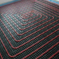 Floor heating pipe