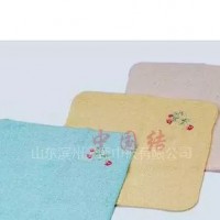 Bamboo fiber square towel